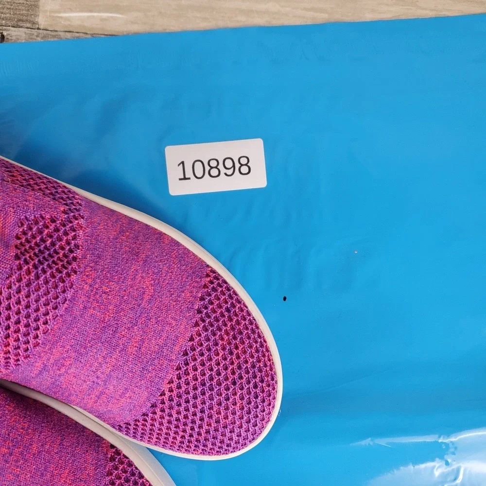 Spenco Bahama Womens Shoes Sz 6.5 W Blush Coastal Knit Cushioned Slip-On Sneaker